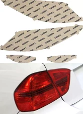 Lamin-X Hyundai Accent Sedan 2012-2017 Red Tail Light Covers                                     - HY221R - Image 5