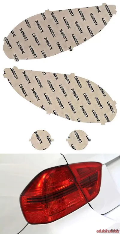 Lamin-X Hyundai Veloster Turbo 2012-2018 Red Tail Light Covers - HY227R