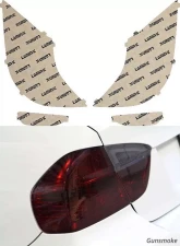 Lamin-X Hyundai Accent Hatchback 2012-2017 Gunsmoke Tail Light Covers                                     - HY621G - Image 5