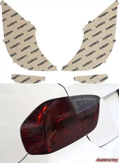 Lamin-X Hyundai Accent Hatchback 2012-2017 Gunsmoke Tail Light Covers - HY621G