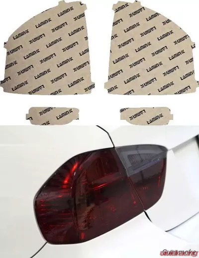 Lamin-X Gunsmoke Tail Light Covers Jeep Compass 2011-2021 - J213G