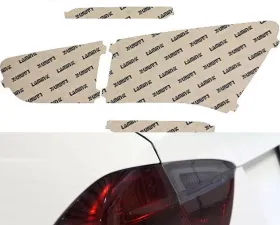 Lamin-X Kia Rio Sedan 2012-2015 Gunsmoke Tail Light Covers