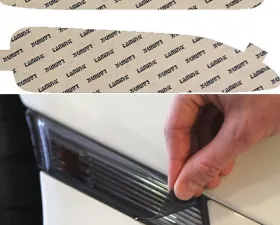 Lamin-X Mazda 5 2011-2015 Gunsmoke Rear Marker Covers