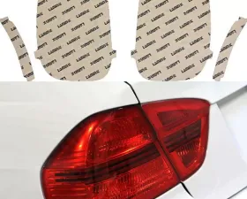 Lamin-X Mini Countryman 2011-2016 Red Tail Light Covers