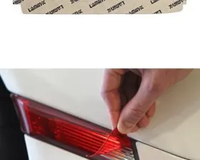 Lamin-X Mitsubishi Outlander Sport 2011-2015 Red Rear Marker Covers