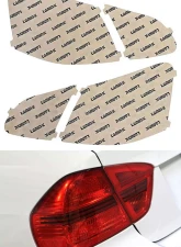 Lamin-X Nissan Rogue 2012-2013 Red Tail Light Covers                                     - N235R - Image 5