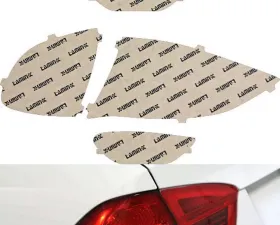 Lamin-X Porsche 958 Cayenne 2011-2014 Red Tail Light Covers