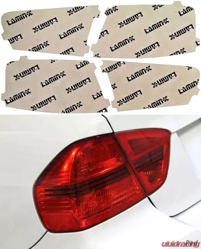 Lamin-X Audi S6 2016-2018 Red Tail Light Covers - A243R
