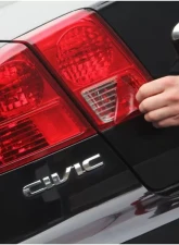 Lamin-X Acura ILX 2016-2018 Red Tail Light Covers                                     - AC248R - Image 3