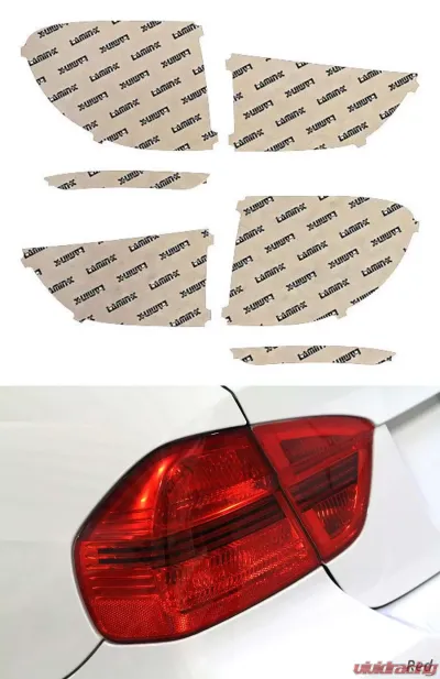 Lamin-X BMW X5 2014-2018 Red Tail Light Covers - B246R