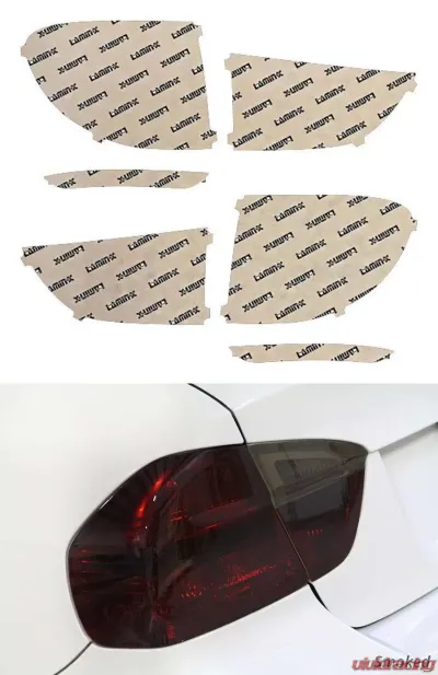 Lamin-X BMW X5 2014-2018 Smoked Tail Light Covers - B246S