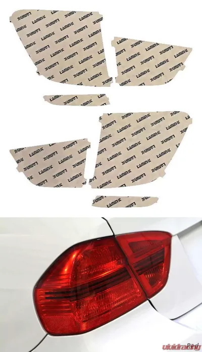 Lamin-X BMW X3 2015-2017 Red Tail Light Covers - B247R