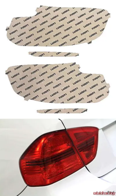 Lamin-X BMW 2-Series 2014-2017 Red Tail Light Covers - B248R