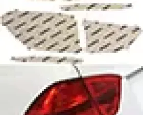 Lamin-X BMW X6 2015-2018 Red Tail Light Covers