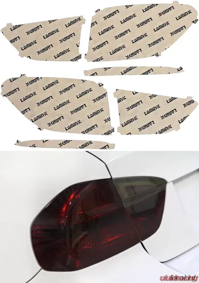 Lamin-X BMW X6 2015-2018 Smoked Tail Light Covers - B256S