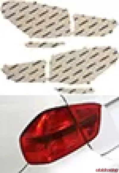 Lamin-X BMW X1 2016-2018 Red Tail Light Covers - B257R