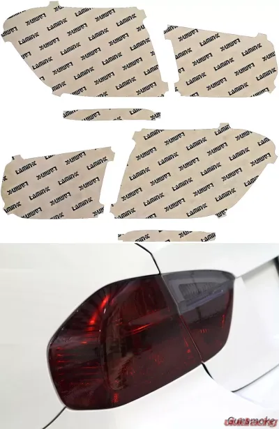Lamin-X BMW 3-Series 328|330 Sedan 2016-2018 Gunsmoke Tail Light Covers - B260G