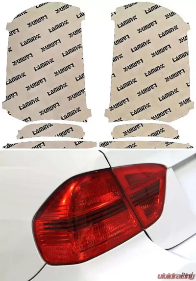 Lamin-X Chrysler 300 2015-2018 Red Tail Light Covers - C217R
