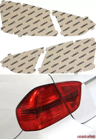 Lamin-X Chevrolet Impala 2014-2018 Red Tail Light Covers - CH233R