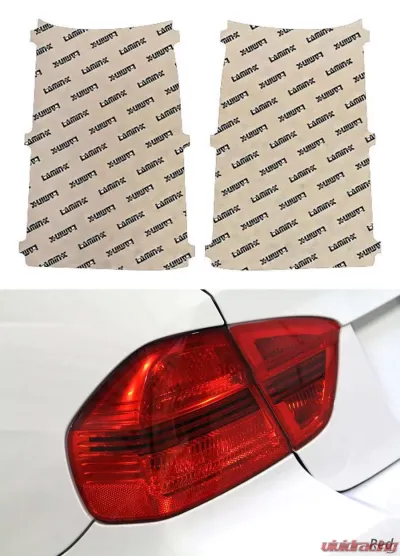 Lamin-X Chevrolet Suburban 2015-2020 Red Tail Light Covers - CH239R