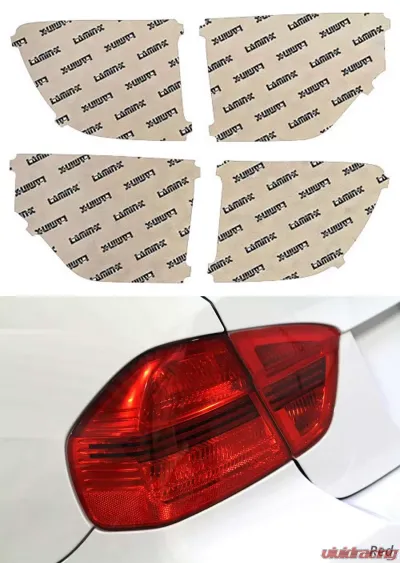 Lamin-X Dodge Durango 2014-2020 Red Tail Light Covers - D229R