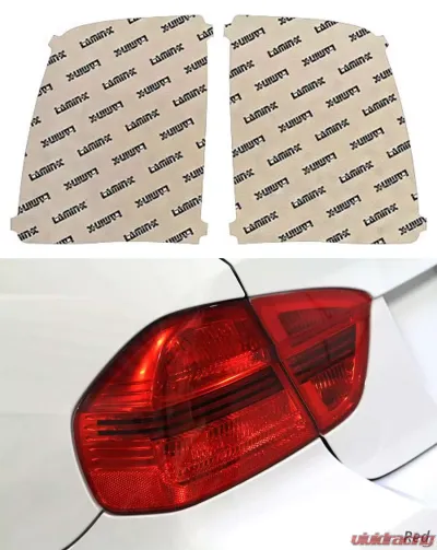 Lamin-X Dodge Ram Truck 2500|3500 2013-2018 Red Tail Light Covers - D230R