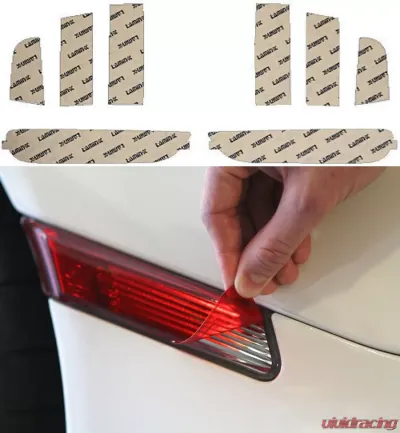 Lamin-X Ford Mustang 2013-2014 Red Reverse & Rear Marker Covers - F239R