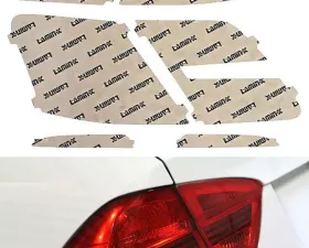 Lamin-X Ford Taurus 2013-2019 Red Tail Light Covers