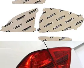 Lamin-X Ford Fiesta Sedan 2014-2018 Red Tail Light Covers