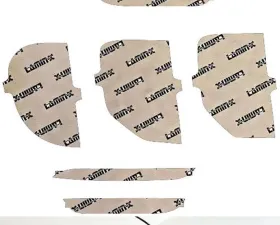 Lamin-X Gunsmoke Tail Light Covers Ford Mustang 2015-2022