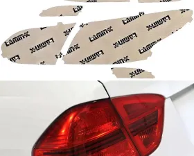 Lamin-X Ford Focus Sedan 2015-2018 Red Tail Light Covers