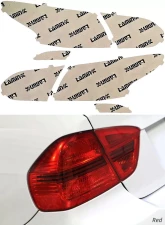 Lamin-X Ford Focus Sedan 2015-2018 Red Tail Light Covers                                     - F251R - Image 5