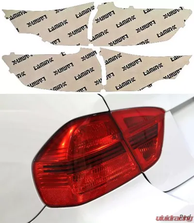 Lamin-X Ford Edge 2015-2021 Red Tail Light Covers - F253R