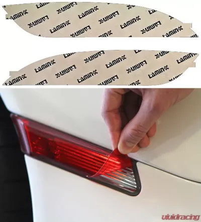 Lamin-X Ford Focus Hatchback 2015-2017 Red Rear Marker Covers - F649R