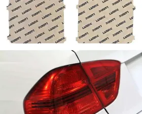 Lamin-X GMC Sierra 2014-2015 Red Tail Light Covers