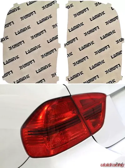 Lamin-X GMC Canyon 2015-2018 Red Tail Light Covers - G217R