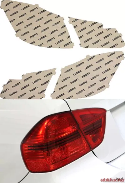Lamin-X Honda Accord Sedan 2013-2015 Red Tail Light Covers - H243R