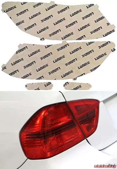 Lamin-X Honda Accord Coupe 2013-2015 Red Tail Light Covers - H247R