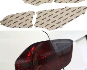 Lamin-X Hyundai Santa Fe Sport 2013-2016 Gunsmoke Tail Light Covers