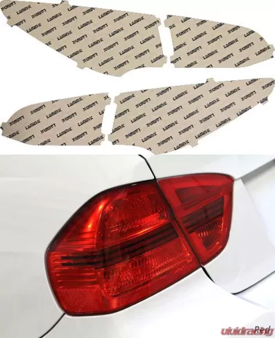 Lamin-X Hyundai Santa Fe Sport 2013-2016 Red Tail Light Covers - HY226R