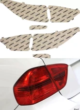 Lamin-X Lexus ES 2013-2015 Red Tail Light Covers                                     - L223R - Image 5