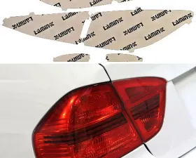Lamin-X Mazda 3 Sedan 2014-2016 Red Tail Light Covers
