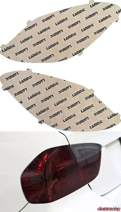 Lamin-X Mercedes C-Class Sedan 2015-2021 Gunsmoke Tail Light Covers - MB248G