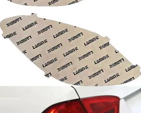 Lamin-X Mercedes C-Class Sedan 2015-2021 Red Tail Light Covers