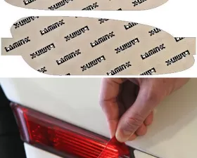 Lamin-X Mini Cooper 2014-2017 Red Rear Marker Covers