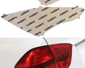 Lamin-X Nissan Versa 2015-2018 Red Tail Light Covers