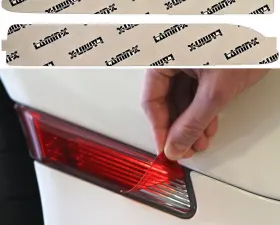 Lamin-X Nissan Murano 2015-2017 Red Rear Marker Covers