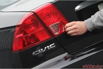 Lamin-X Porsche Cayenne 2015-2018 Red Tail Light Covers - P227R