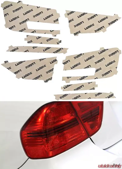 Lamin-X Audi A3 2017-2020 Red Tail Light Covers - A251R