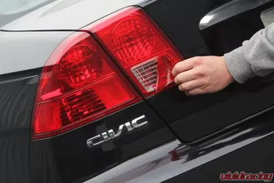 Lamin-X Audi A3 2017-2020 Red Tail Light Covers - A251R
